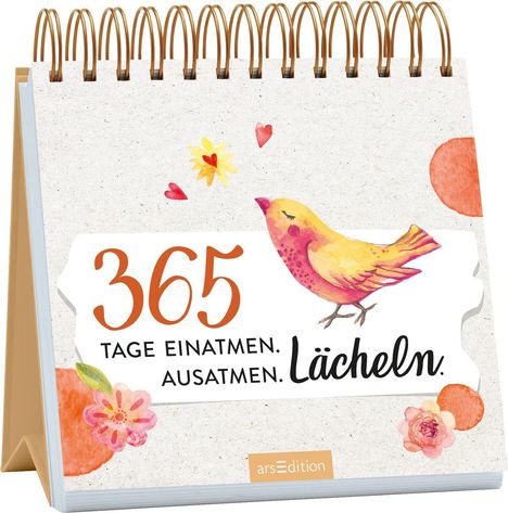 365 Tage einatmen. Ausatmen. Lächeln., Buch