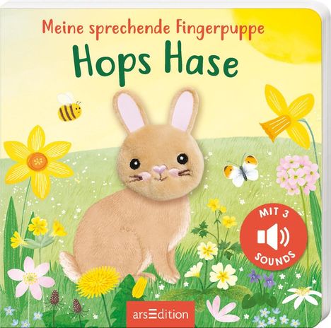 Meine sprechende Fingerpuppe: Hops Hase, Buch