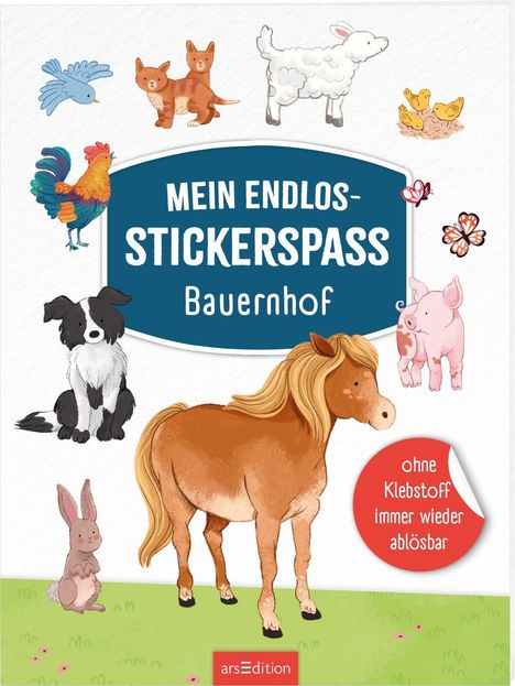 Mein Endlos-Stickerspaß - Bauernhof, Buch