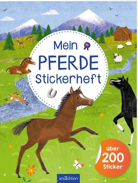 Mein Pferde-Stickerheft, Buch