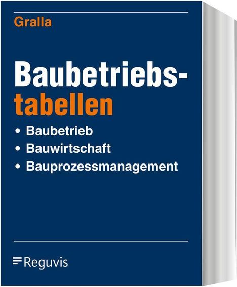 Volker Barenberg: Baubetriebstabellen, Buch