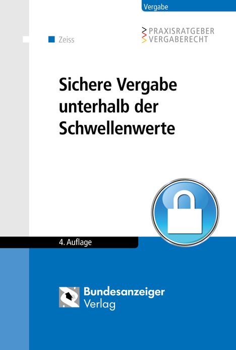 Sichere Vergabe unterhalb der Schwellenwerte, Buch