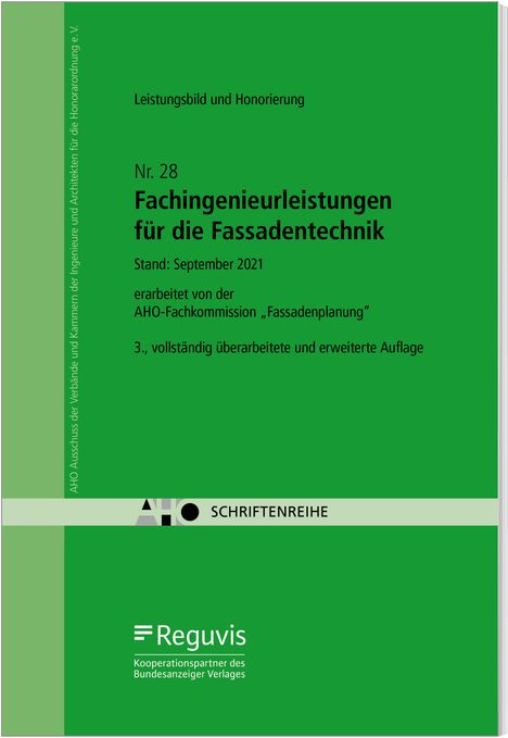 Fachingenieurleistungen für die Fassadentechnik - Leistungsbild und Honorierung, Buch