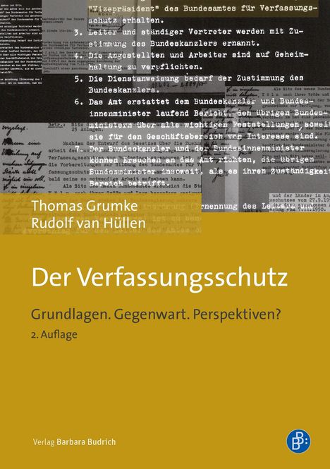 Thomas Grumke: Der Verfassungsschutz, Buch