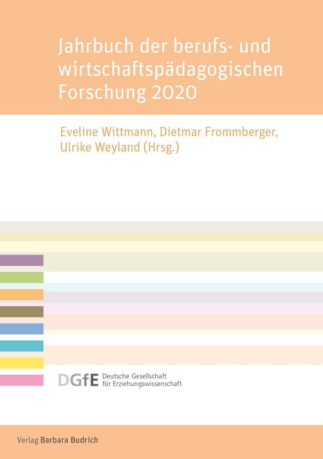 Jahrbuch der berufs- und wirtschaftspädagogischen Forschung, Buch