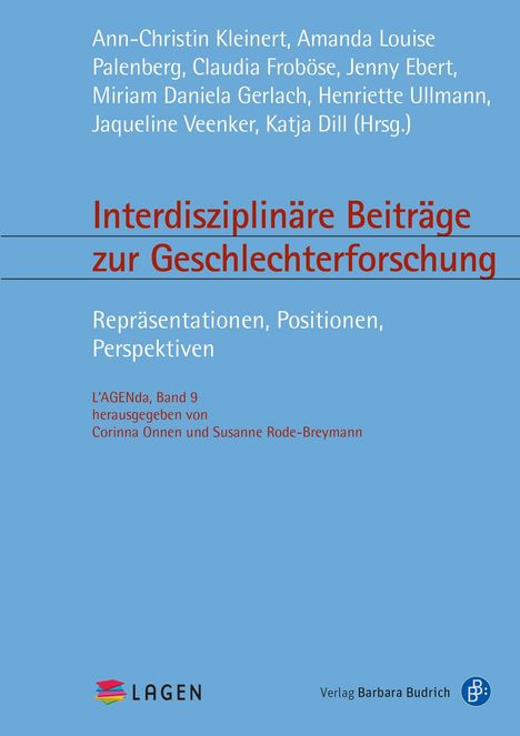 Interdisziplinäre Beiträge zur Geschlechterforschung, Buch