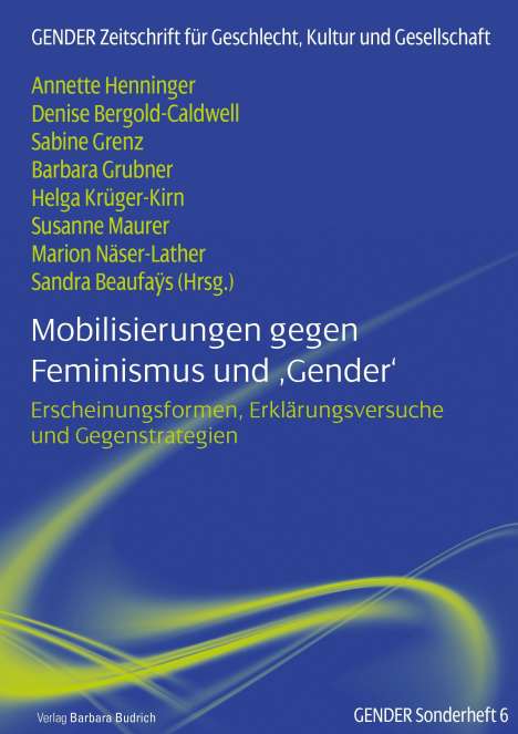 Mara Kastein: Kastein, M: Mobilisierungen gegen Feminismus und ,Gender', Buch