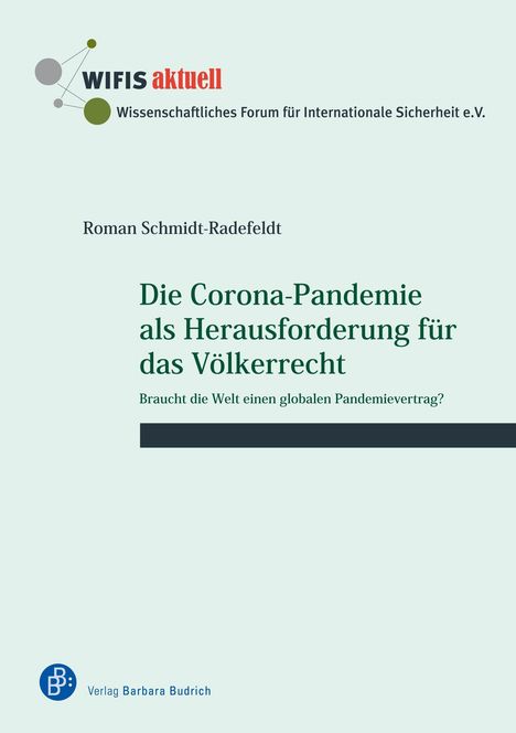 Roman Schmidt-Radefeldt: Schmidt-Radefeldt, R: Corona-Pandemie als Herausforderung, Buch