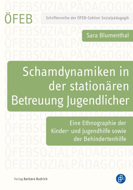 Sara Blumenthal: Blumenthal, S: Schamdynamiken in der stationären Betreuung J, Buch