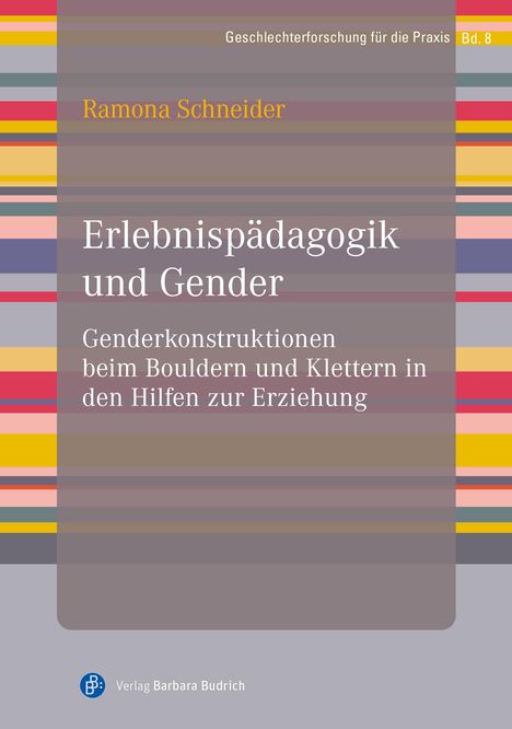 Ramona Schneider: Erlebnispädagogik und Gender, Buch