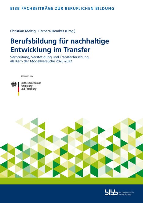 Berufsbildung für nachhaltige Entwicklung im Transfer, Buch