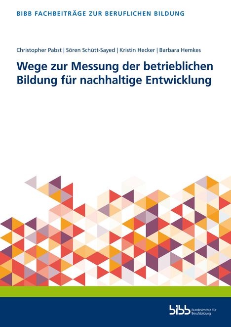 Wege zur Messung der betrieblichen Bildung für nachhaltige Entwicklung, Buch