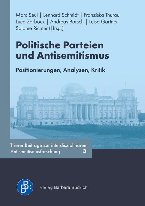 Politische Parteien und Antisemitismus, Buch