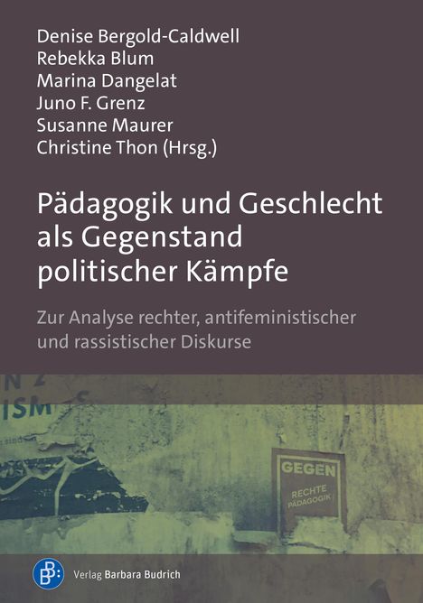 Pädagogik und Geschlecht als Gegenstand politischer Kämpfe, Buch