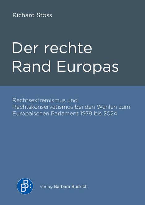 Richard Stöss: Der rechte Rand Europas, Buch