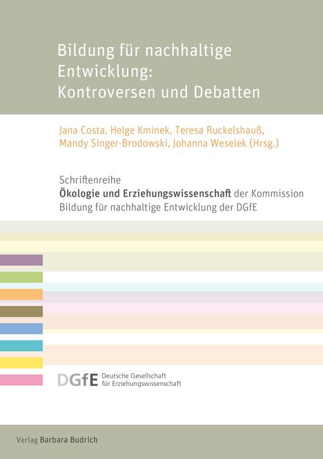 Bildung für nachhaltige Entwicklung: Kontroversen und Debatten, Buch