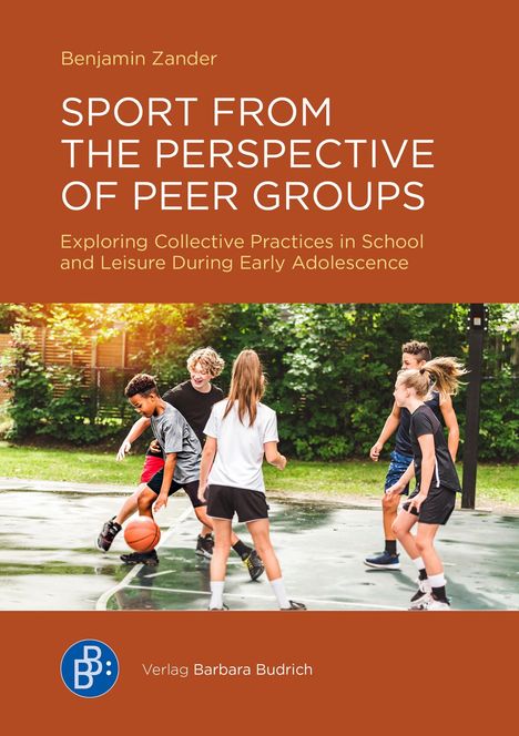 "Sport from the Perspective of Peer Groups" von Benjamin Zander. Jugendliche spielen Basketball im Freien.