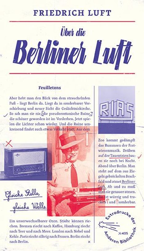 Friedrich Luft: Über die Berliner Luft, Buch