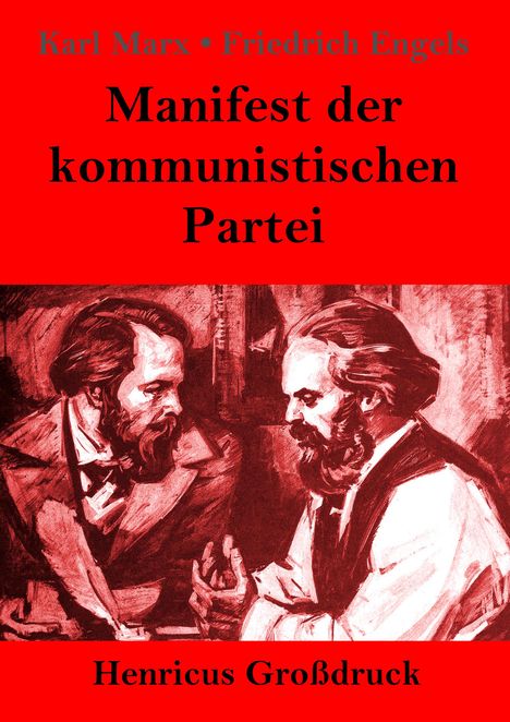 Karl Marx: Manifest der kommunistischen Partei (Großdruck), Buch