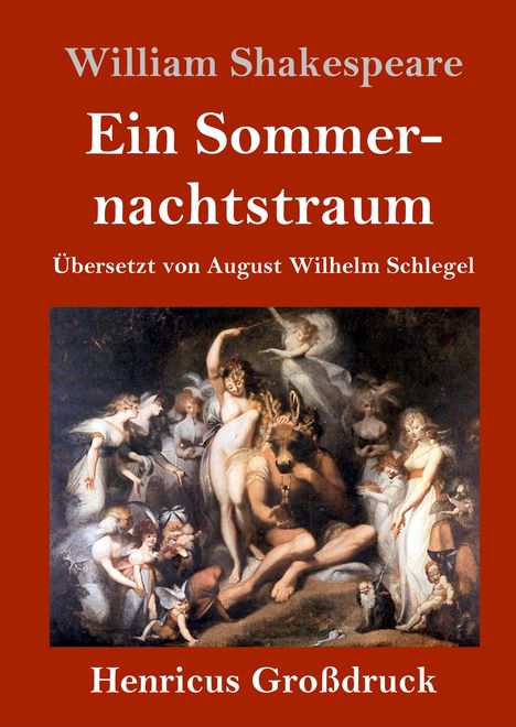 William Shakespeare: Ein Sommernachtstraum (Großdruck), Buch