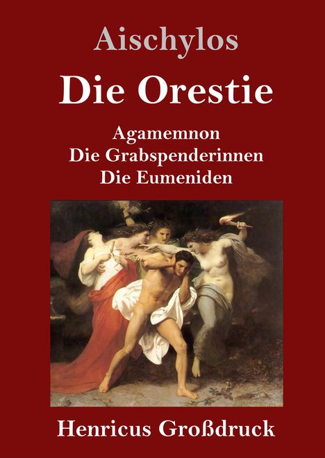 Aischylos: Die Orestie (Großdruck), Buch