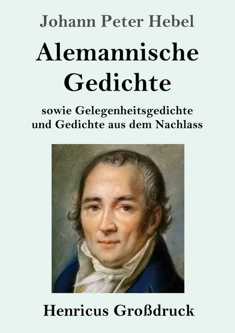 Johann Peter Hebel: Alemannische Gedichte (Großdruck), Buch