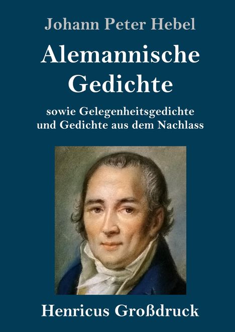 Johann Peter Hebel: Alemannische Gedichte (Großdruck), Buch