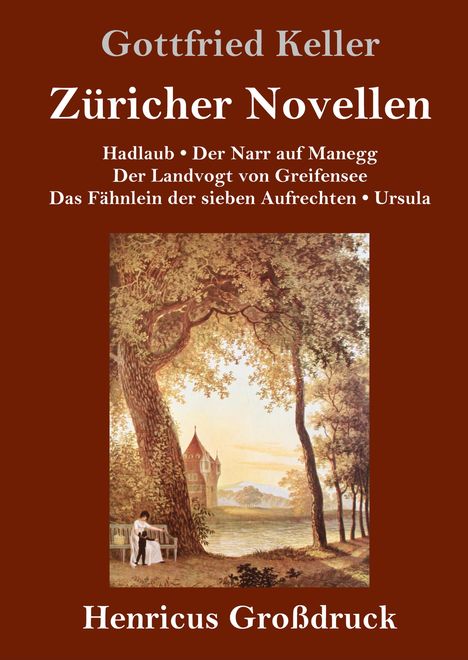 Gottfried Keller (1650-1704): Züricher Novellen (Großdruck), Buch