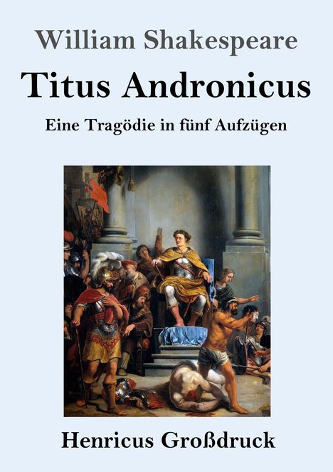 William Shakespeare: Titus Andronicus (Großdruck), Buch