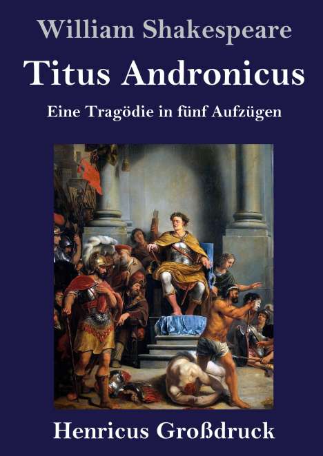 William Shakespeare: Titus Andronicus (Großdruck), Buch