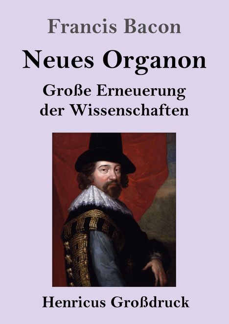 Francis Bacon: Neues Organon (Großdruck), Buch