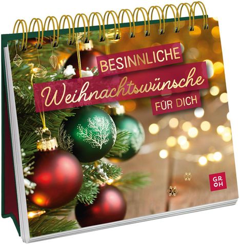 Besinnliche Weihnachtswünsche für dich, Buch