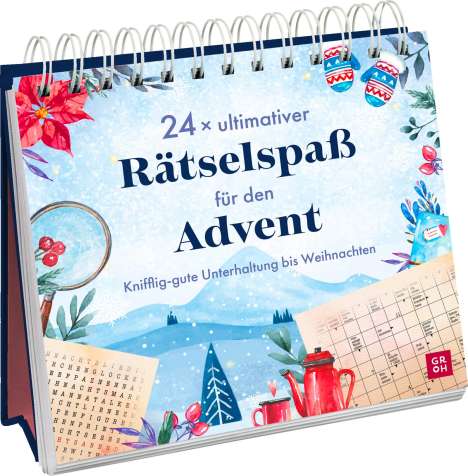 Stefan Heine: 24 x ultimativer Rätselspaß für den Advent, Kalender