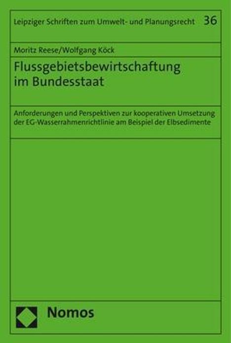 Moritz Reese: Reese, M: Flussgebietsbewirtschaftung im Bundesstaat, Buch