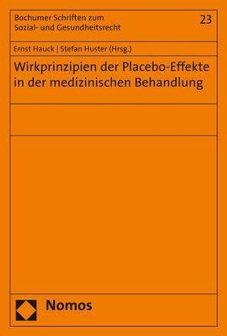 Wirkprinzipien der Placebo-Effekte in der medizinischen Beha, Buch