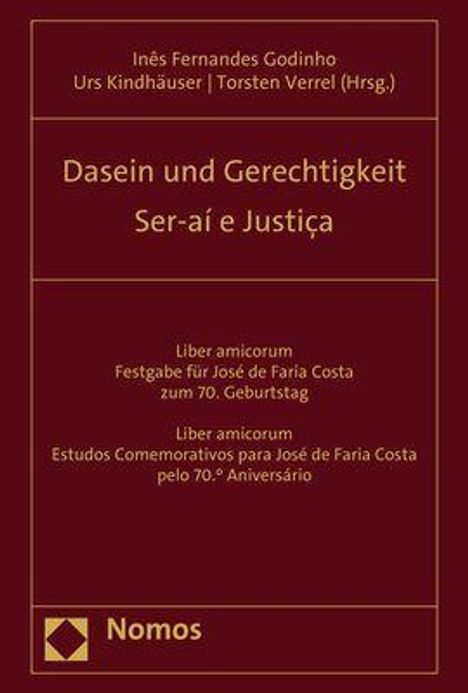 Dasein und Gerechtigkeit - Ser-aí e Justiça, Buch