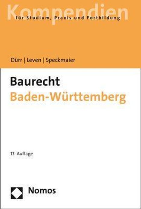 Hansjochen Dürr: Dürr, H: Baurecht Baden-Württemberg, Buch