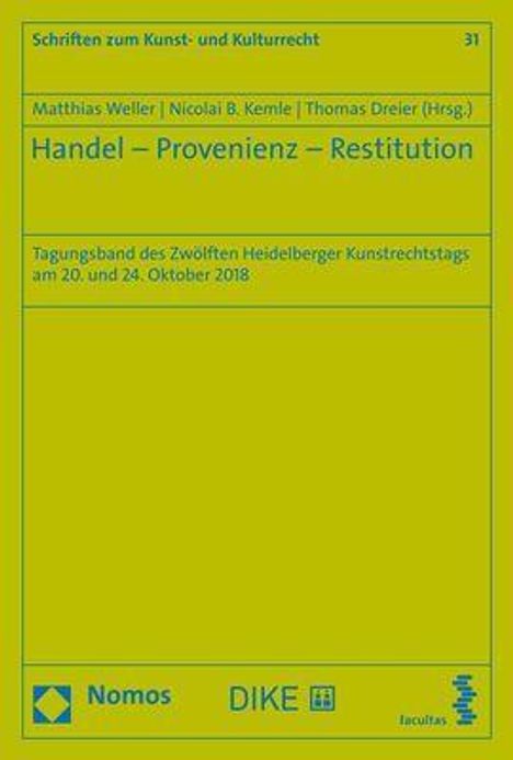 Handel - Provenienz - Restitution, Buch