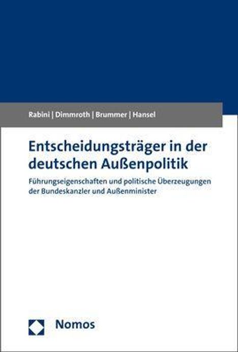 Christian Rabini: Rabini, C: Entscheidungsträger in der deutschen Außenpolitik, Buch