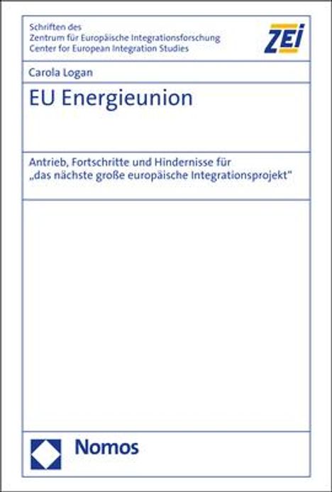 Carola Logan: Logan, C: EU Energieunion, Buch
