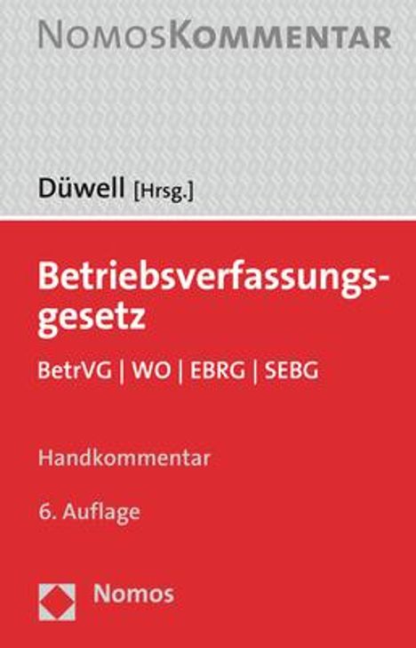 Betriebsverfassungsgesetz, Buch