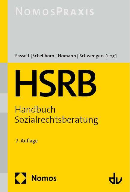 HSRB - Handbuch Sozialrechtsberatung, Buch