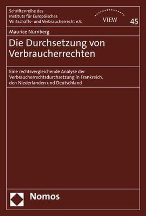 Maurice Nürnberg: Nürnberg, M: Durchsetzung von Verbraucherrechten, Buch