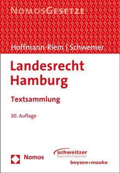 Landesrecht Hamburg, Buch