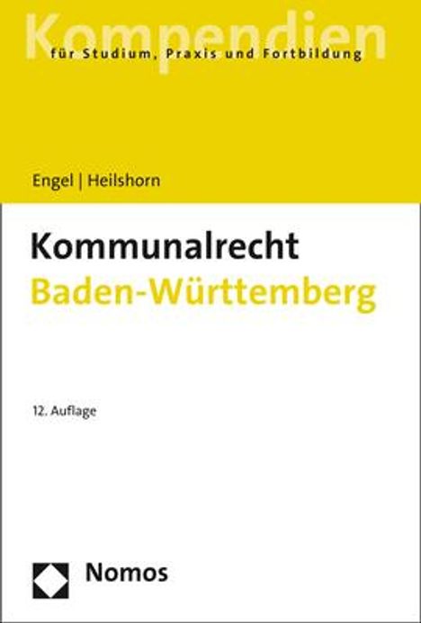 Rüdiger Engel: Kommunalrecht Baden-Württemberg, Buch