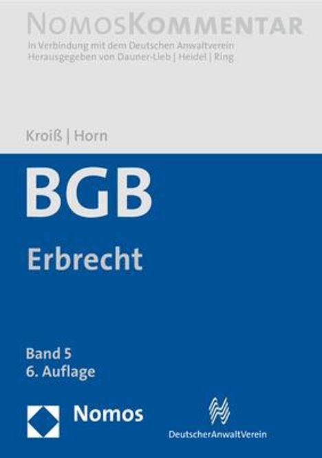 Bürgerliches Gesetzbuch 05: Erbrecht, Buch