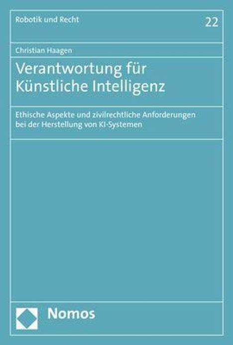 Christian Haagen: Haagen, C: Verantwortung für Künstliche Intelligenz, Buch