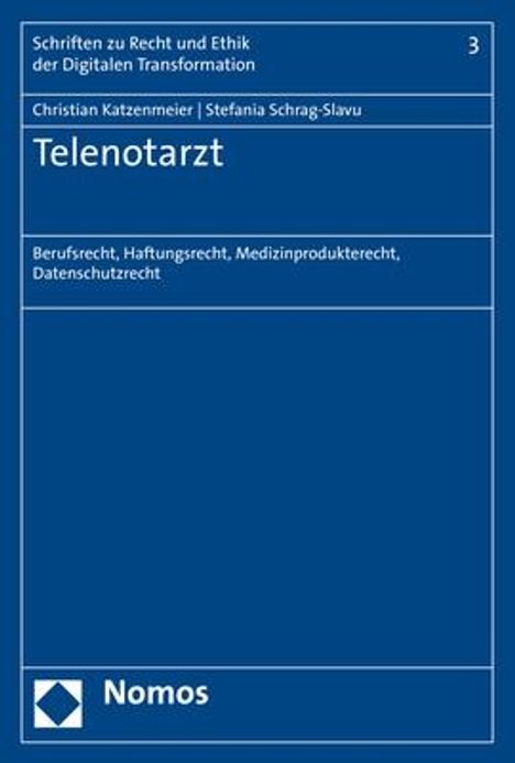 Christian Katzenmeier: Telenotarzt, Buch
