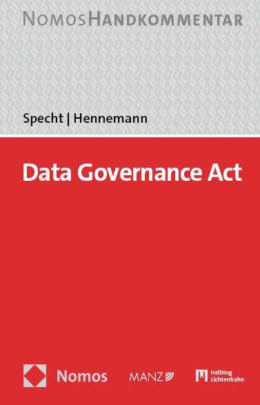 Data Governance Act: DGA, Buch