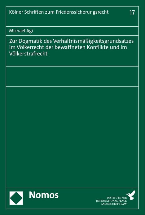 Michael Agi: Agi, M: Zur Dogmatik des Verhältnismäßigkeitsgrundsatzes im, Buch